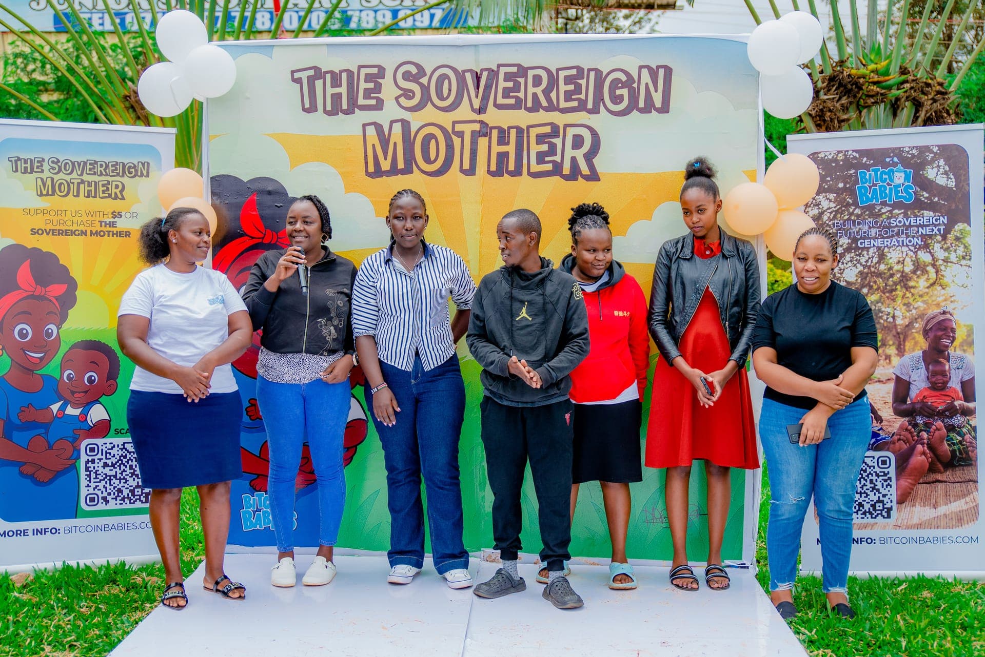 Bitcoin Babies mothers and newborns in Kenya